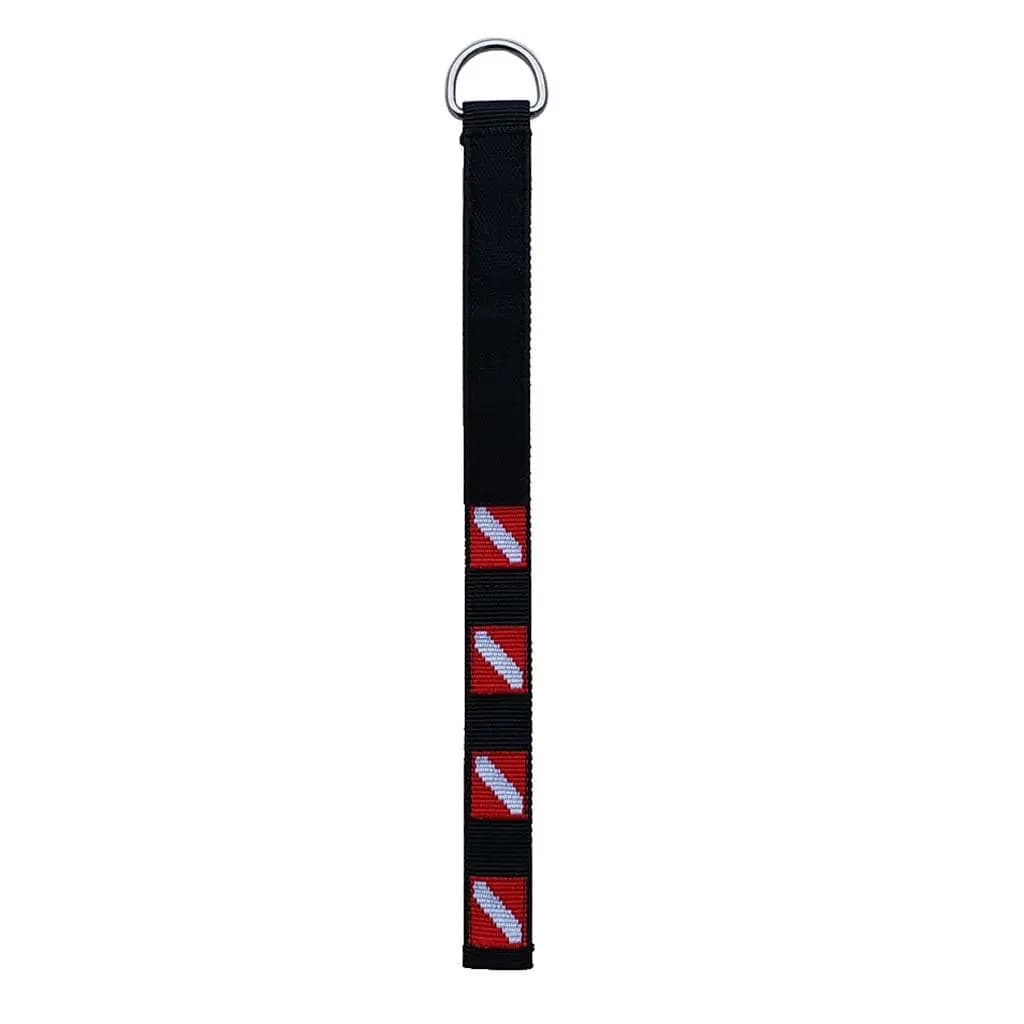 Wristband for scuba diving, adjustable cord, padded strap for water glasses and snorkeling equipment