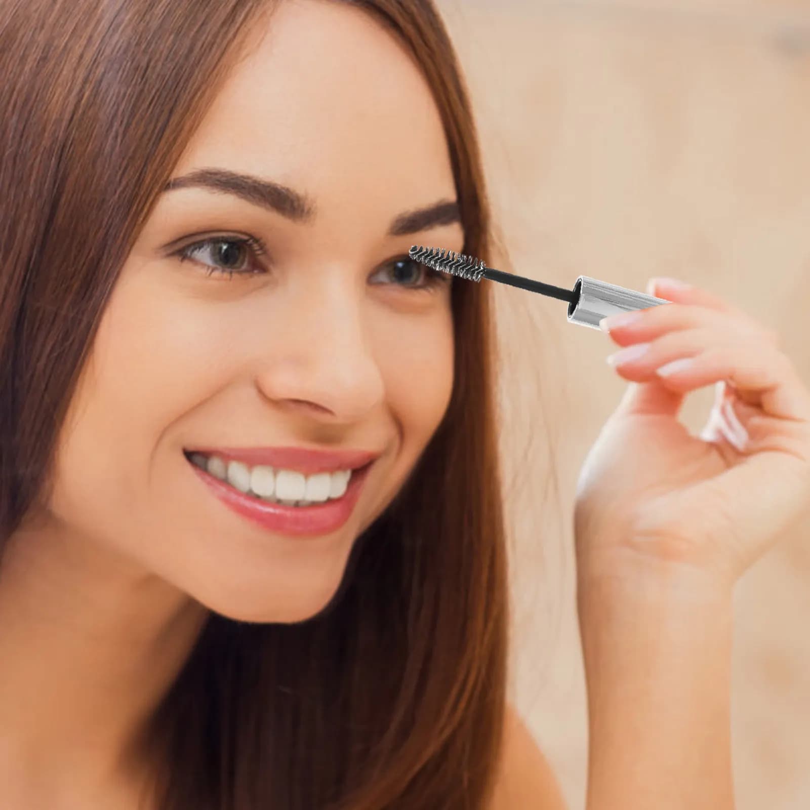 8 flaconi ricaricabili, tubi vuoti portatili per mascara, contenitori trasparenti per crema ciglia, strumenti
