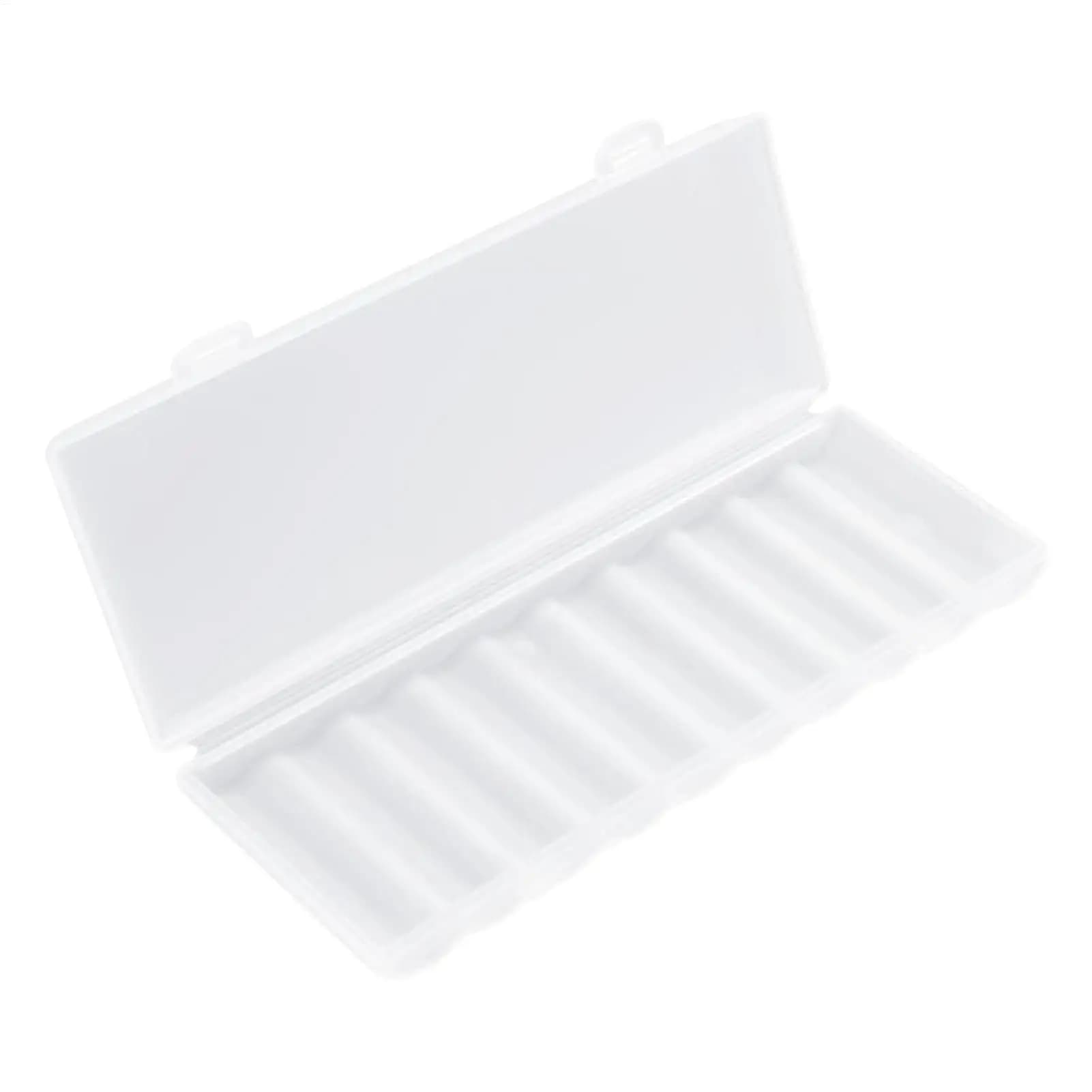 AA/AAA Battery Storage Box Transparent Battery Storage Box Can hold 10 AA Batteries Or 10 AAA Batteries