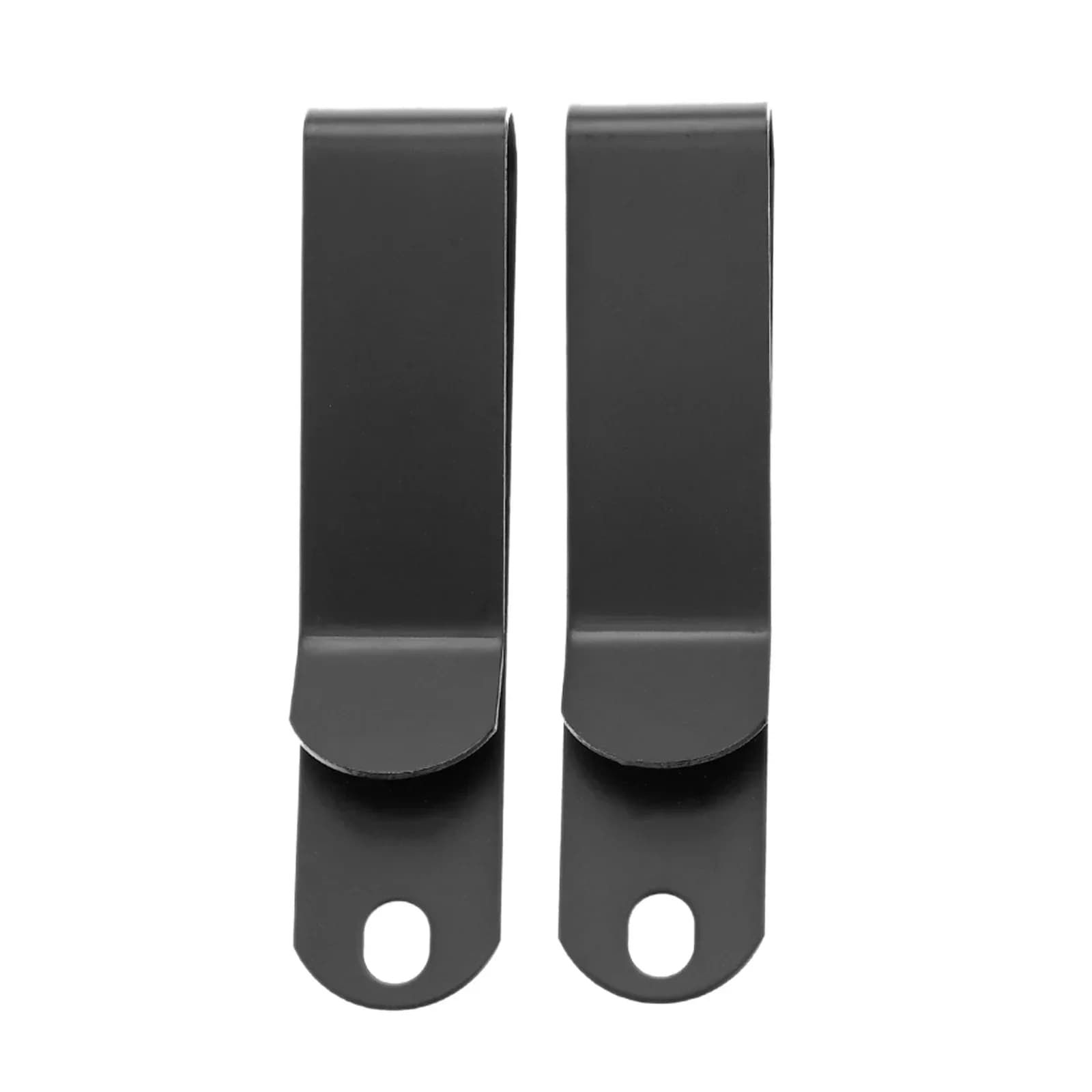 2 pezzi 67mm fondina da cintura nera clip chiusura gancio per tasche borsa accessori fai da te fibbie a molla in metallo portafoglio chiave clip gancio