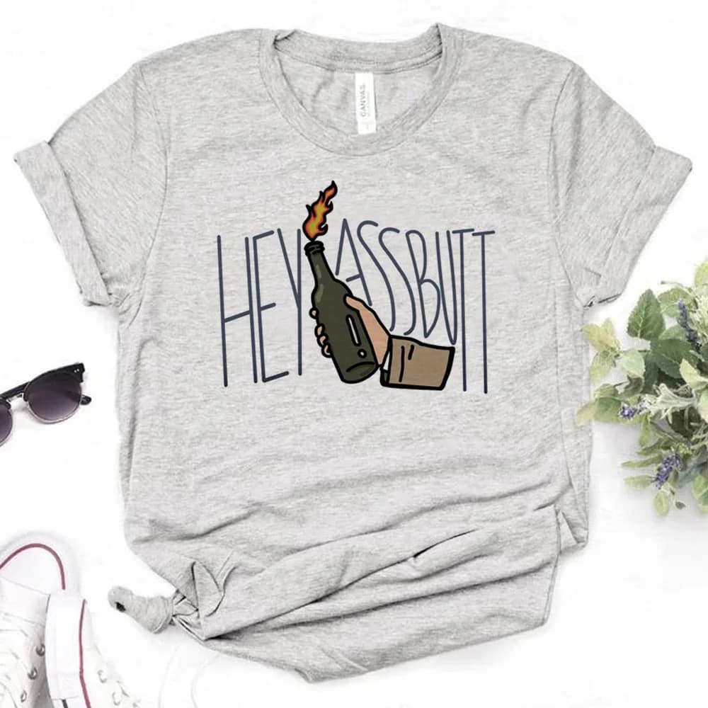 T-shirt Supernatural donna manga t shirt femminile manga abbigliamento divertente