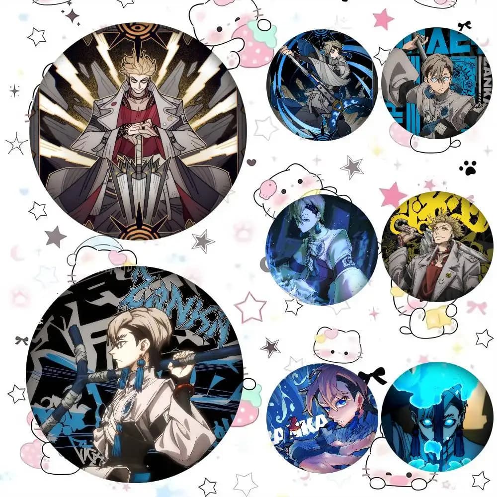 Classic Manga Anime G-Gachiakuta Zanka Handmade Brooch Cartoon Cosplay Badge On Backpack Jewelry Accessories Gifts