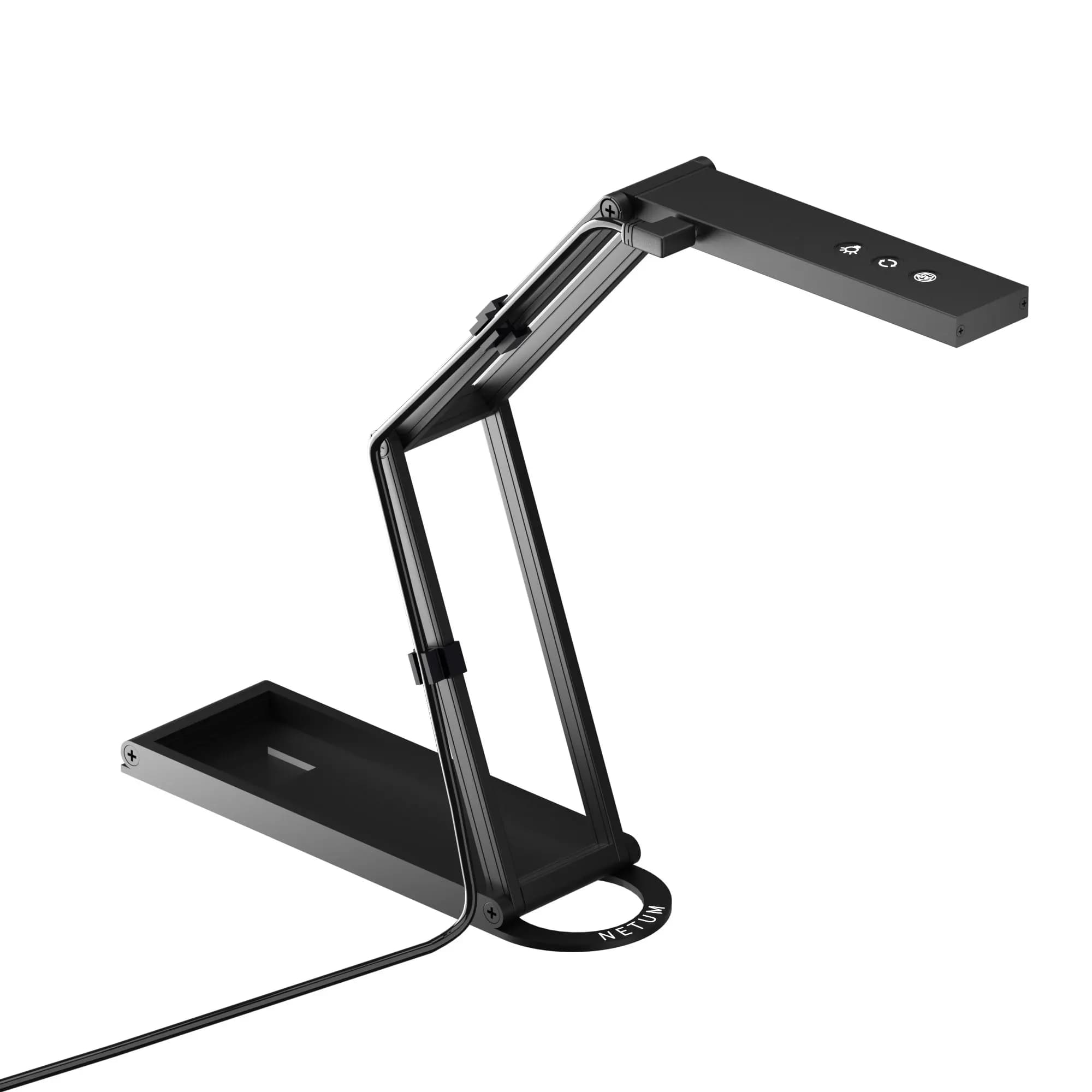 NETUM Document Camera and Webcam 4K with microphone, USB viewer, autofocus, fold for Windows- remote teaching and Live Demo