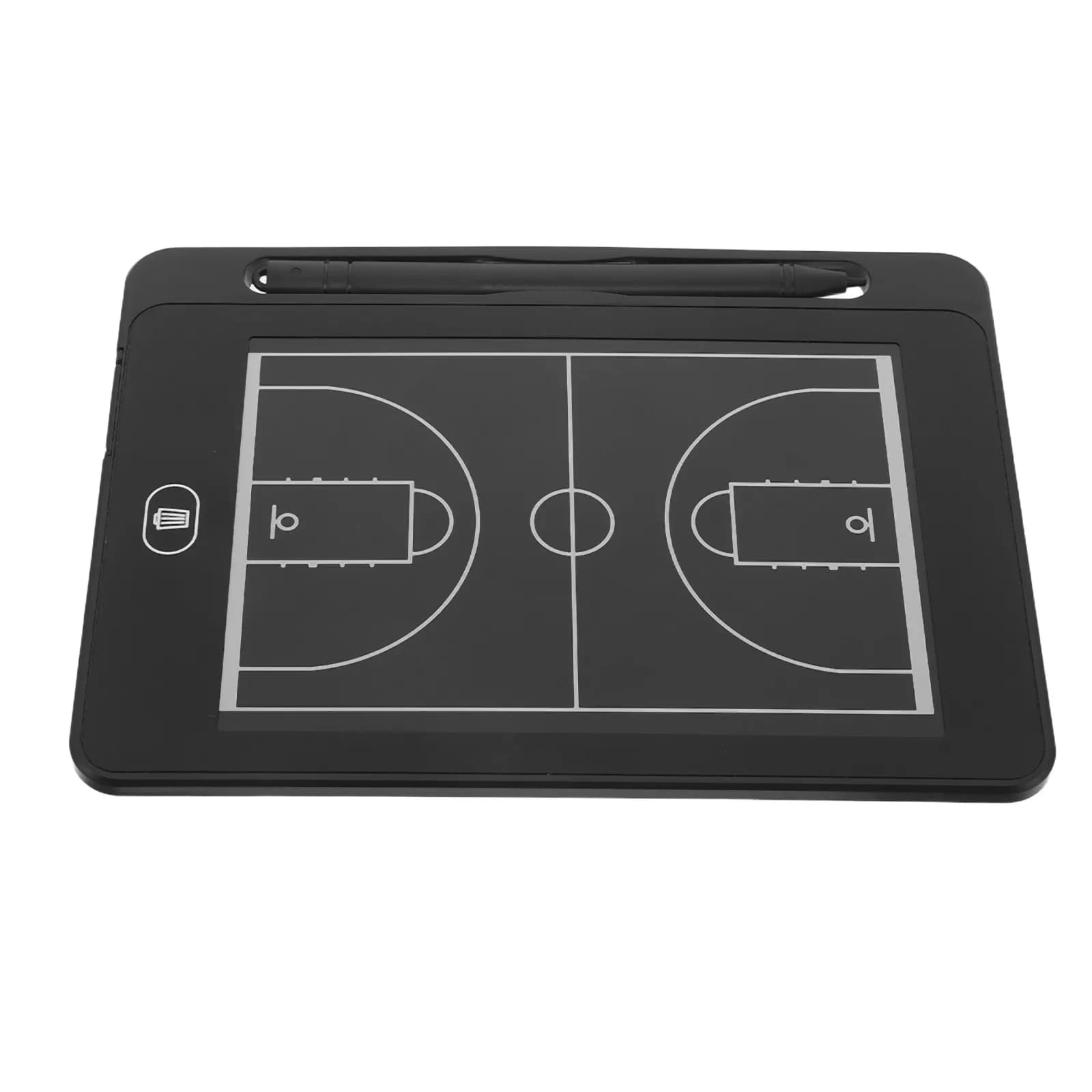 Electronic LCD Basketball Coaching Board Portable Strategy Tablet for Coaches Training Teaching Competition Tactical Drawing