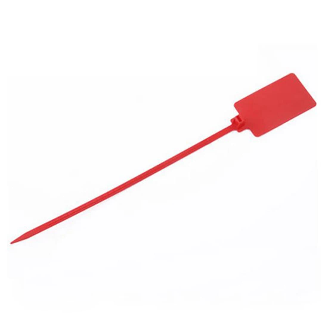 New 20pcs Large Signs 58*95mm Plastic Tightening Wire Seals Security Cable Tie Customized 425mm Long