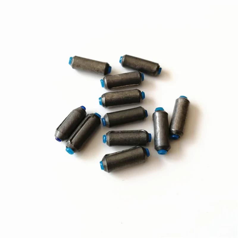 10 pz/scatola 1g/1.5g/2g/2.5g/3g/3.5g/4g/5g/6g/8g/10gFishing Piombo Zavorra Set Sostituire Rapido Lenza Accessori Affronta Pesca