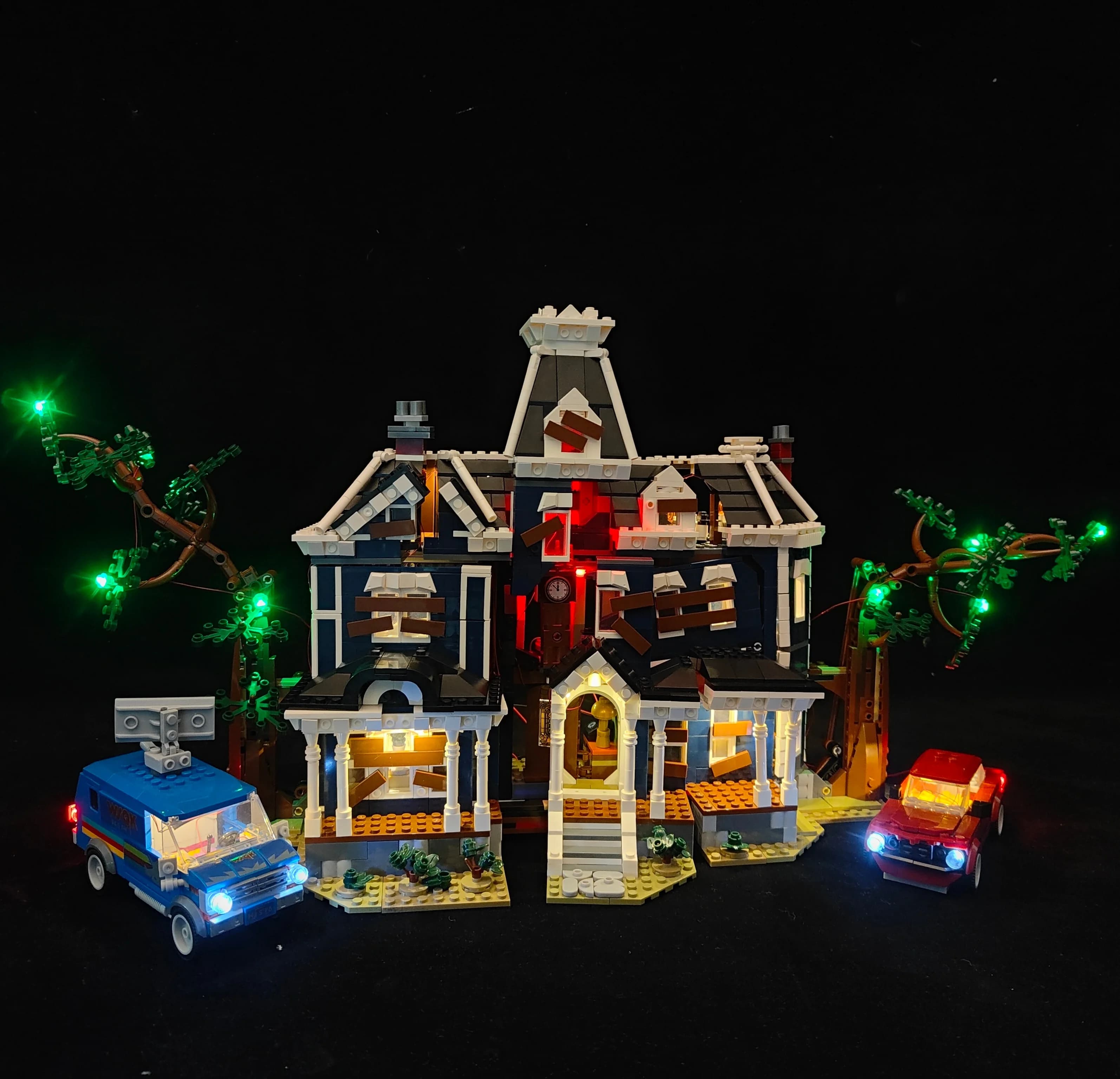 Set di illuminazione per LEGO The Creel House Movie 11370, giocattoli con lampada e blocchi da costruzione, non include i mattoncini del modello