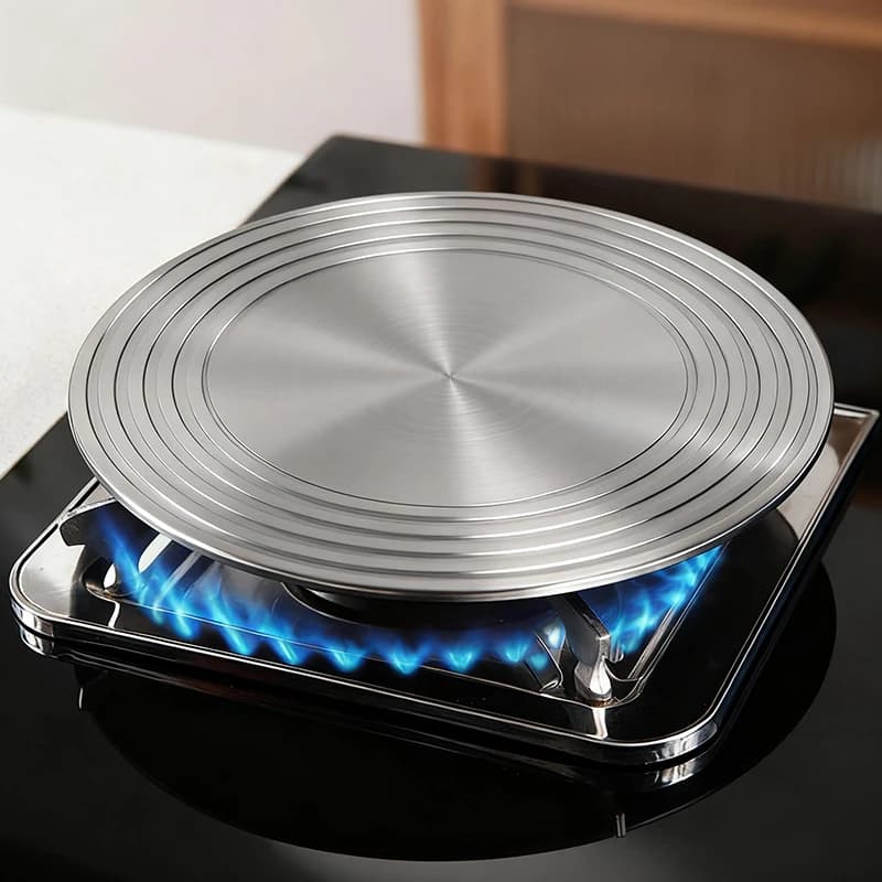 Aluminum Stove Top Diffuser Heat Conduction Plate Kitchen Heat Guide Kitchen Stove Gas Stove Parts Outdoor Cutters