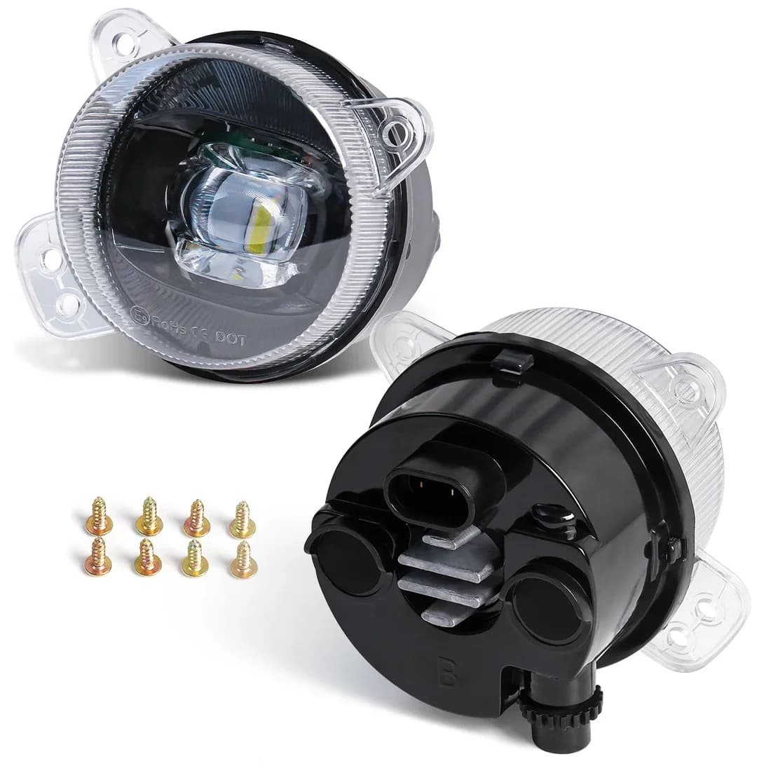 LED Fendinebbia for VW Volkswagen Polo T5 Transporter Multivan Caravelle Gol Skoda Fabia Mk1 Fendinebbia bumper Front Wheels 12V