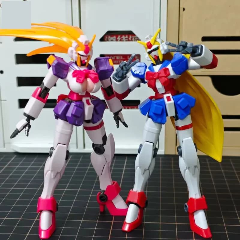 Nuovo Gf13-050nsw G Nobel Berserker Modalità Hg 1/144 Mech Kit modello di assemblaggio Action Doll Decorazione desktop Doll Boy Regalo a sorpresa