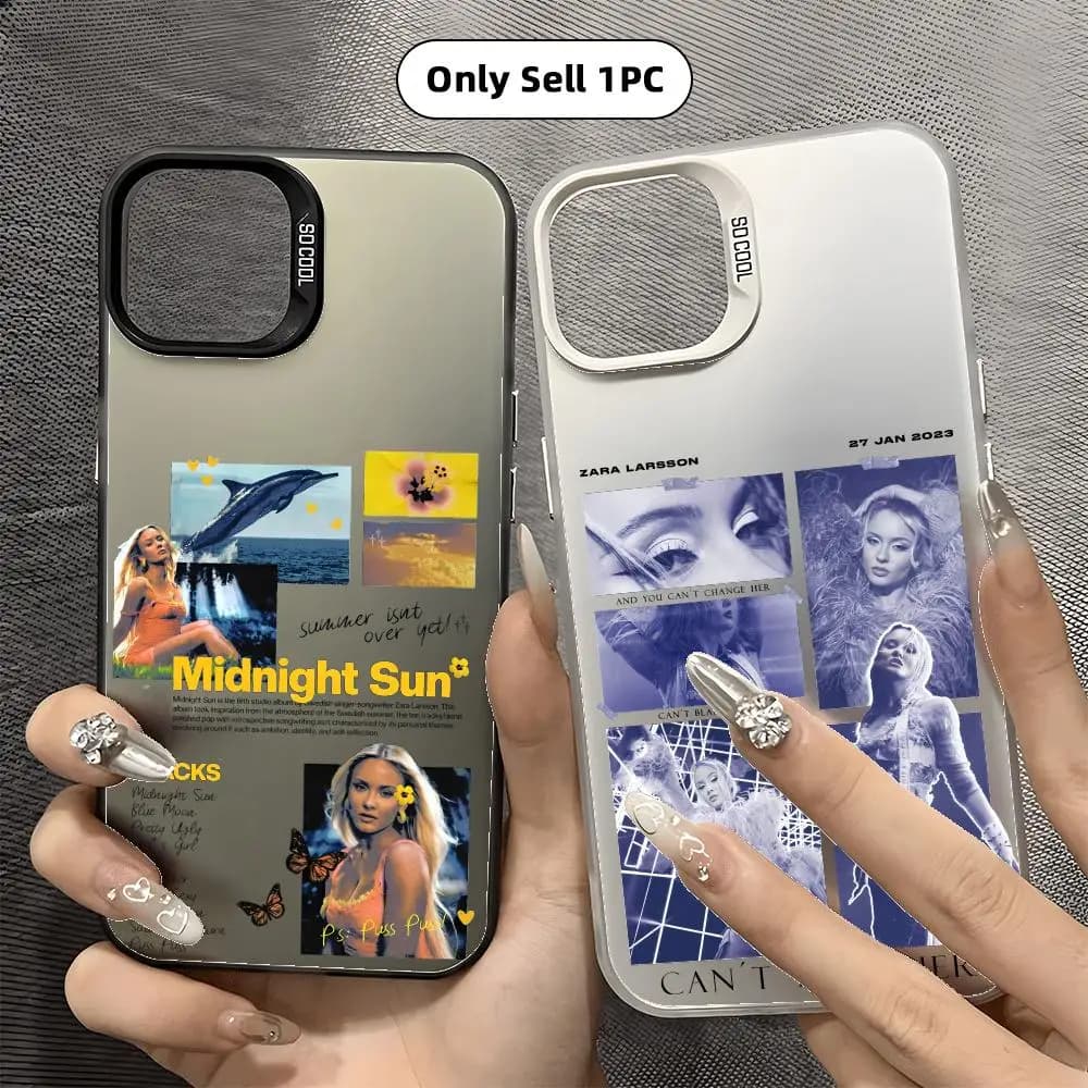 Singer Z-Zara L-Larsson Matte Phone Case for Huawei Honor X8d X9d X6c X7d 400 200 90 X6b X7a X9a X8a X9b X9C X5 Smart Lite 4G 5G