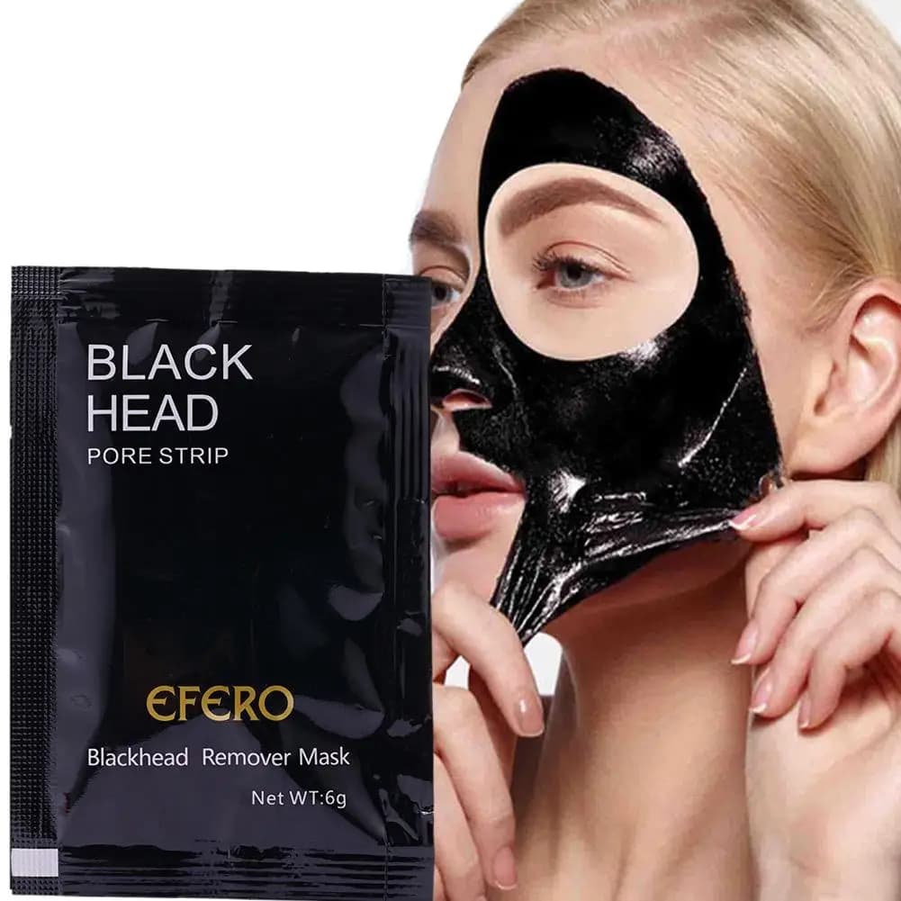 1/15 Pieces Carbon Mask Active Nano for Removing Black Points, Contraction Pores, Reduction Acne, Oil Control for All Skin Types