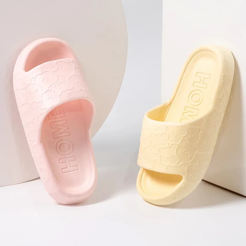 Women's Fresh EVA Slippers Summer New Couple Home Thick Anti-slip Outdoor Home