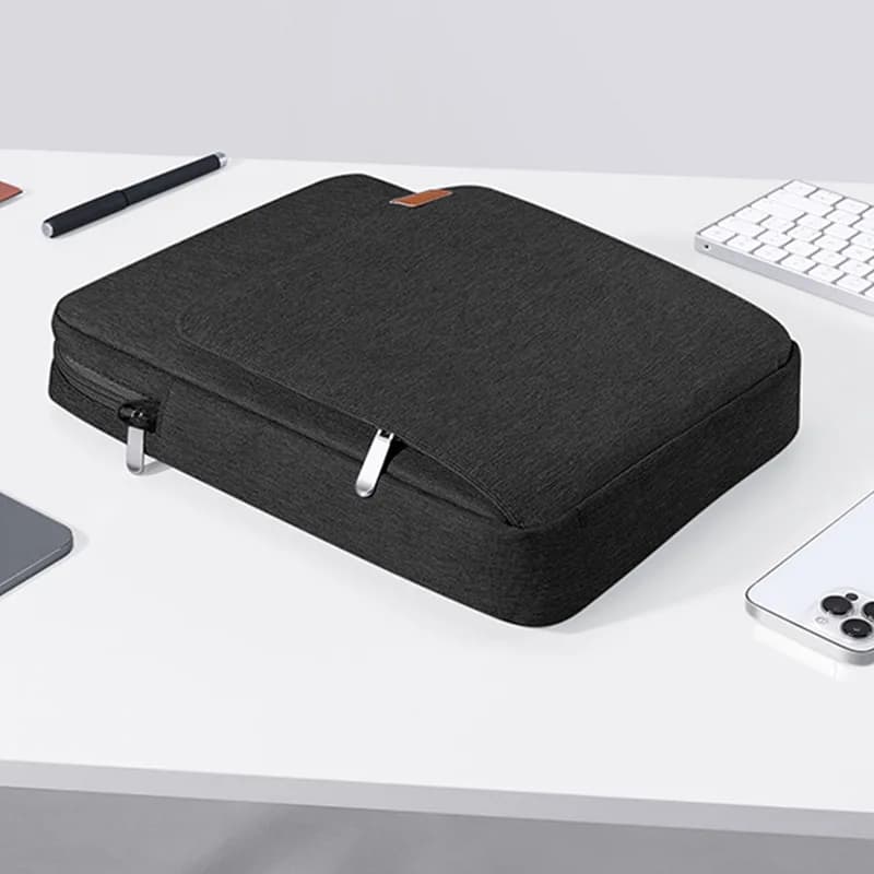 Laptop Tablet Sleeve Case Bag Black/Grey for Cubot TAB KingKong S KingKong Mini 11" Notebook Pouch Handbag