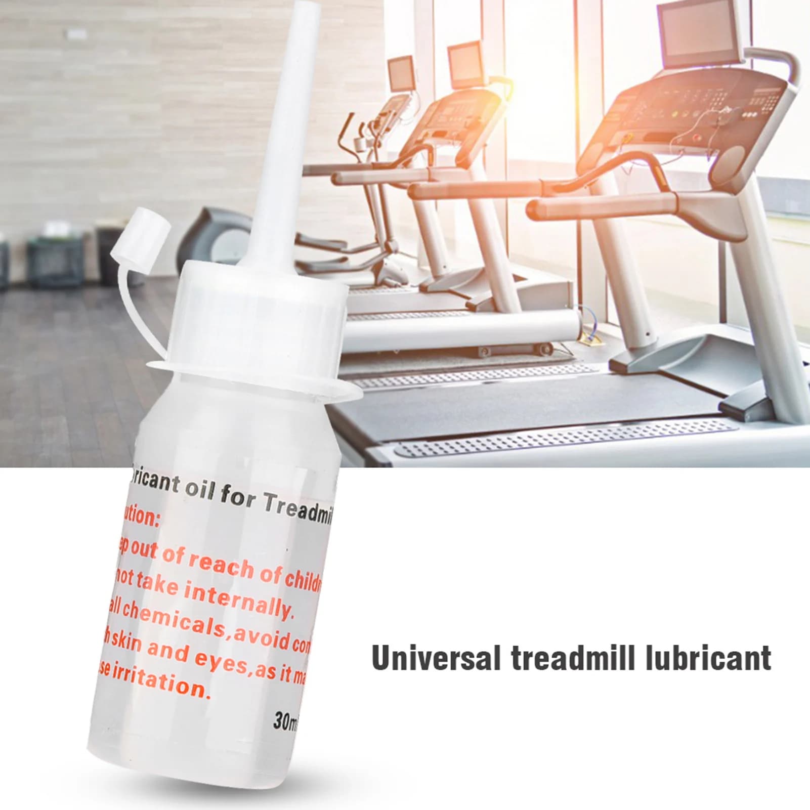 Treadmill Lubricant 3 bottles/packing 30ml Silicone Belt Lubricant for treadmills Lubricant oil for racing machine