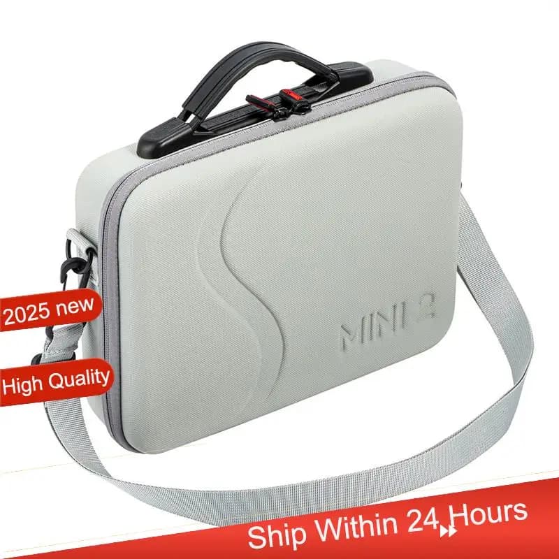 ~【A48T CALDO】 Borsa a tracolla da viaggio portatile per DJI Mini 2/2 SE/Mini 4K Accessori per droni Custodia impermeabile in PU