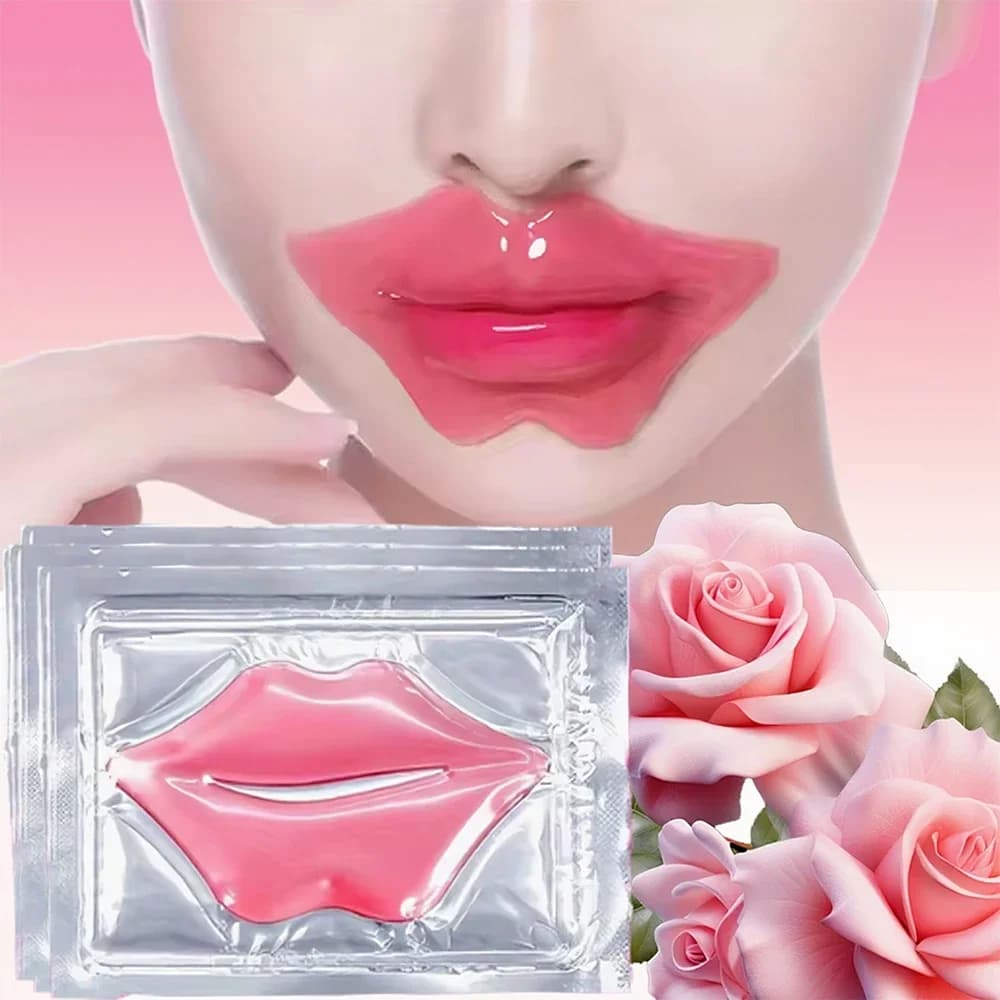 20PCS Crystal Collagen Lip Mask Hydrating Lip Patch Lips Beauty Lip Lips Hydrating Beauty Lip Masks Skin Care Cosmetics