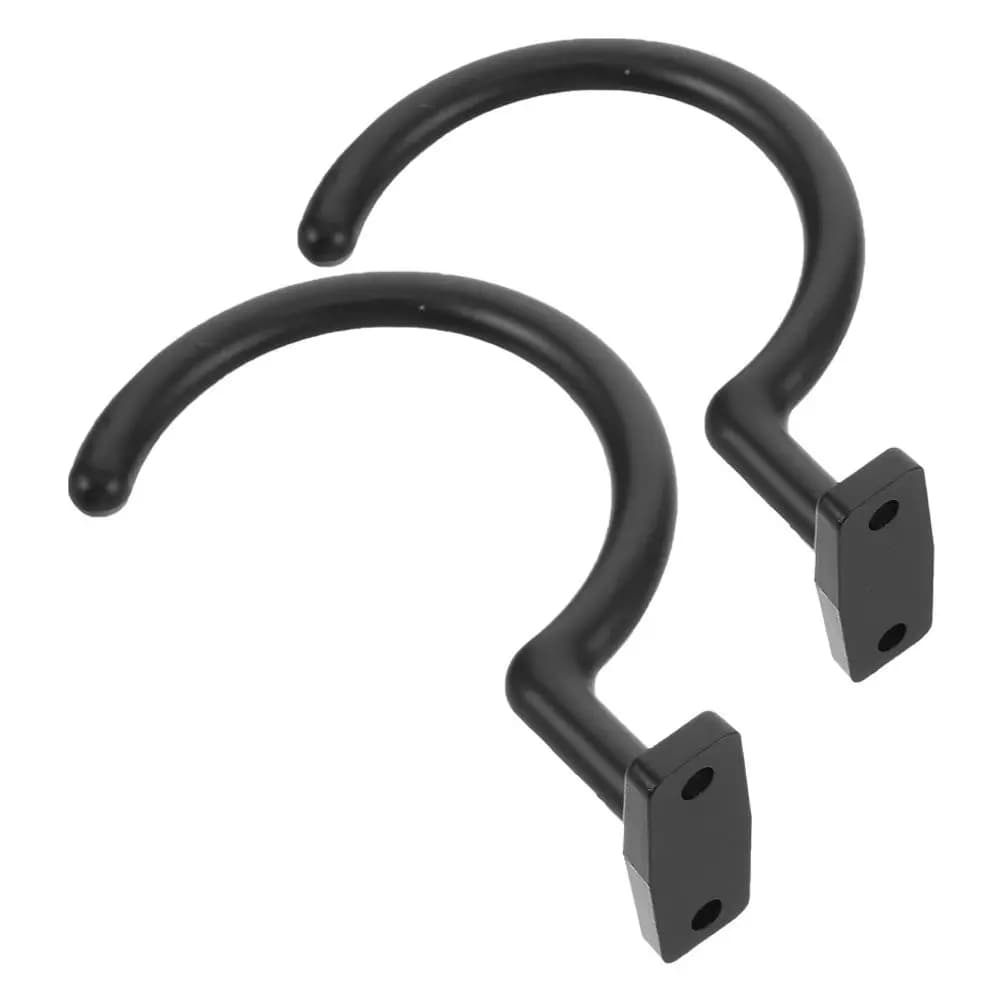 2 Pezzi Ganci per Stecche da Biliardo, Accessori per Tavolo da Biliardo, Supporto in Metallo Resistente all'Usura, Organizzatore per Stecche Sotto il Tavolo