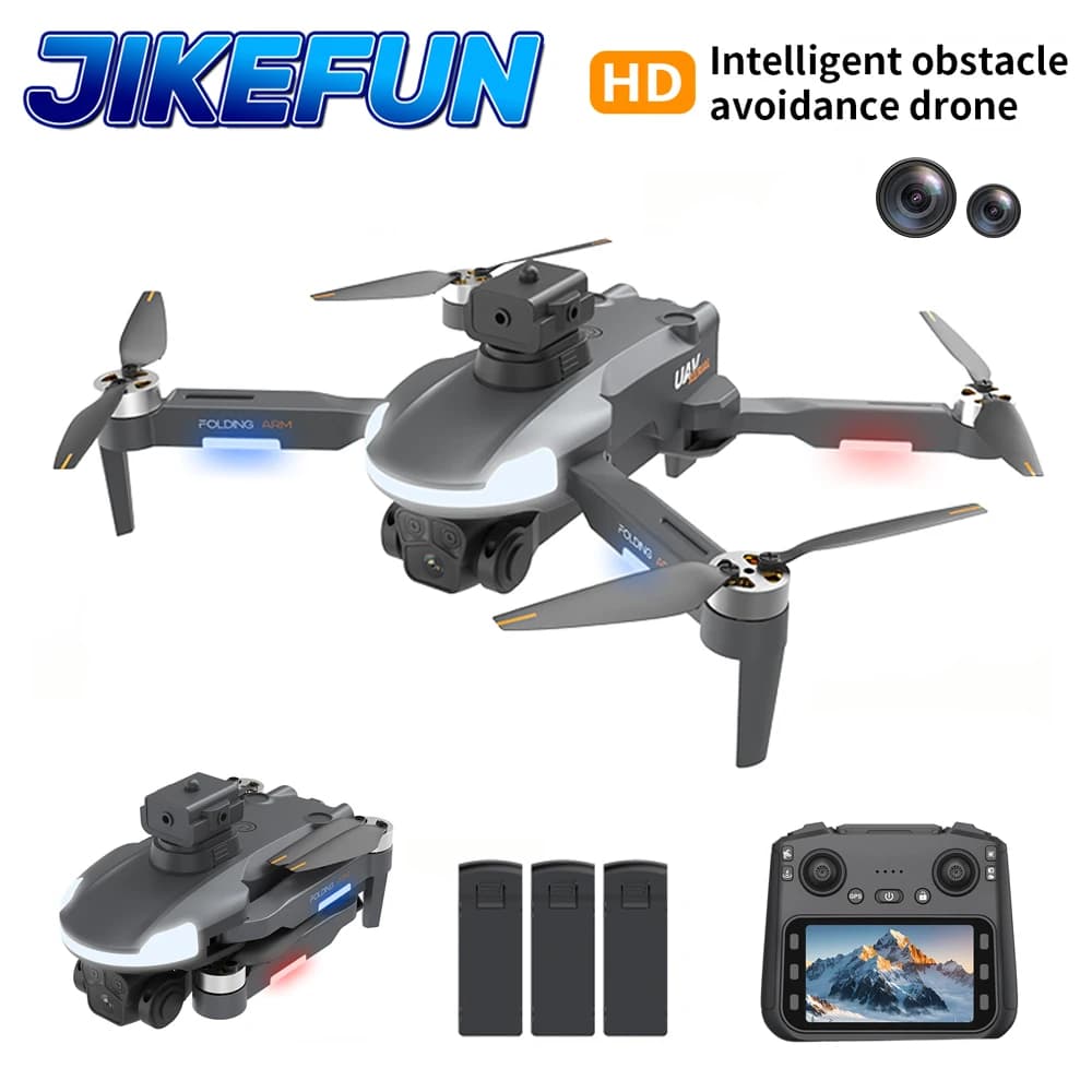 CZ20 RC Drone 8K GPS HD Doppia Fotocamera Brushless WIFI FPV Aerei Evitamento Ostacoli Flusso Ottico UAV Quadcopter con 3 Batterie