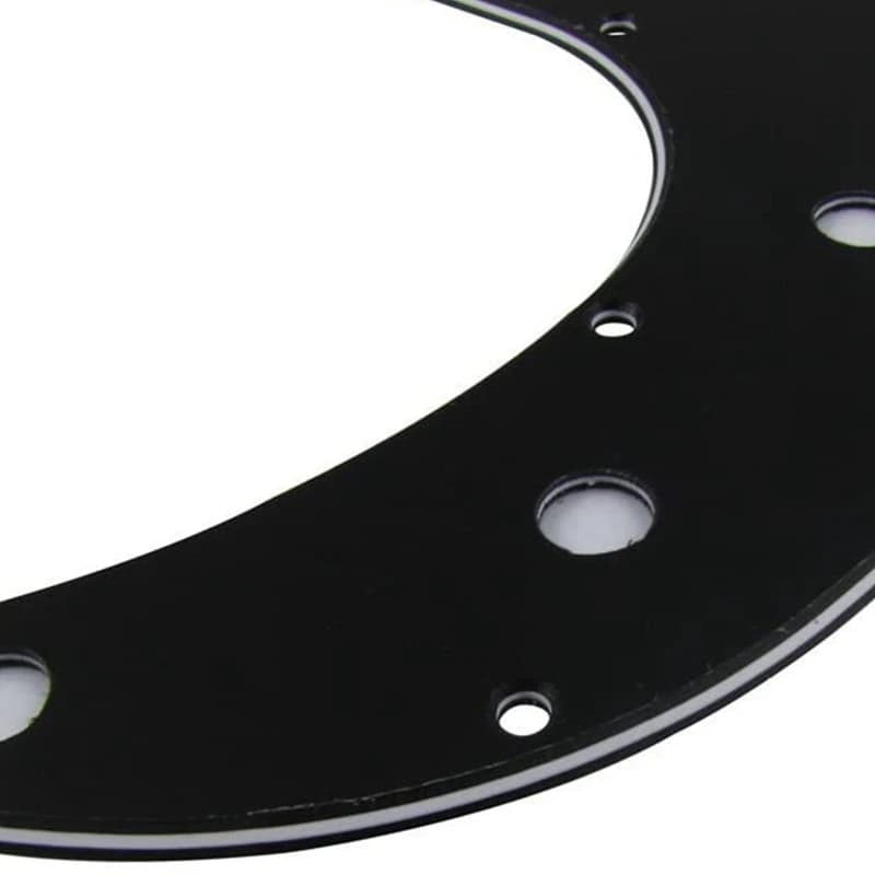 XFDZ-Guitar 3Ply 13 Hole P Bass Pickguard Scratch Plate Pick Guard For 4 String American/Mexican Standard Precision Bass Part