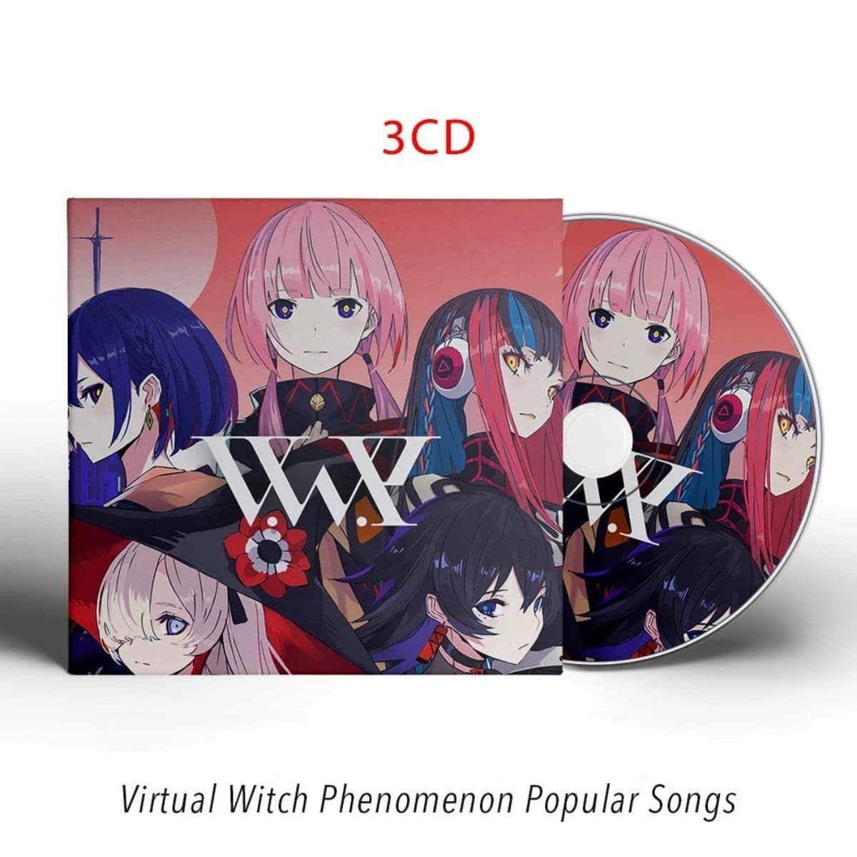 Virtual Witch Phenomenon Collezione di Canzoni Popolari - Soundtrack di Giochi Anime Capolavoro, Solo Musica Vocale, CD 3 Dischi
