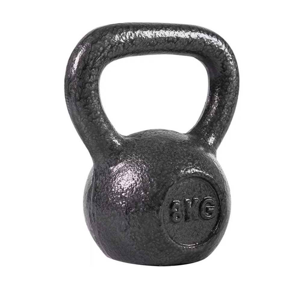 2026 Commercial Gym Use KG/LB Cast Iron Kettlebell Strength Training Black Weights For Fitnesspromote Sales