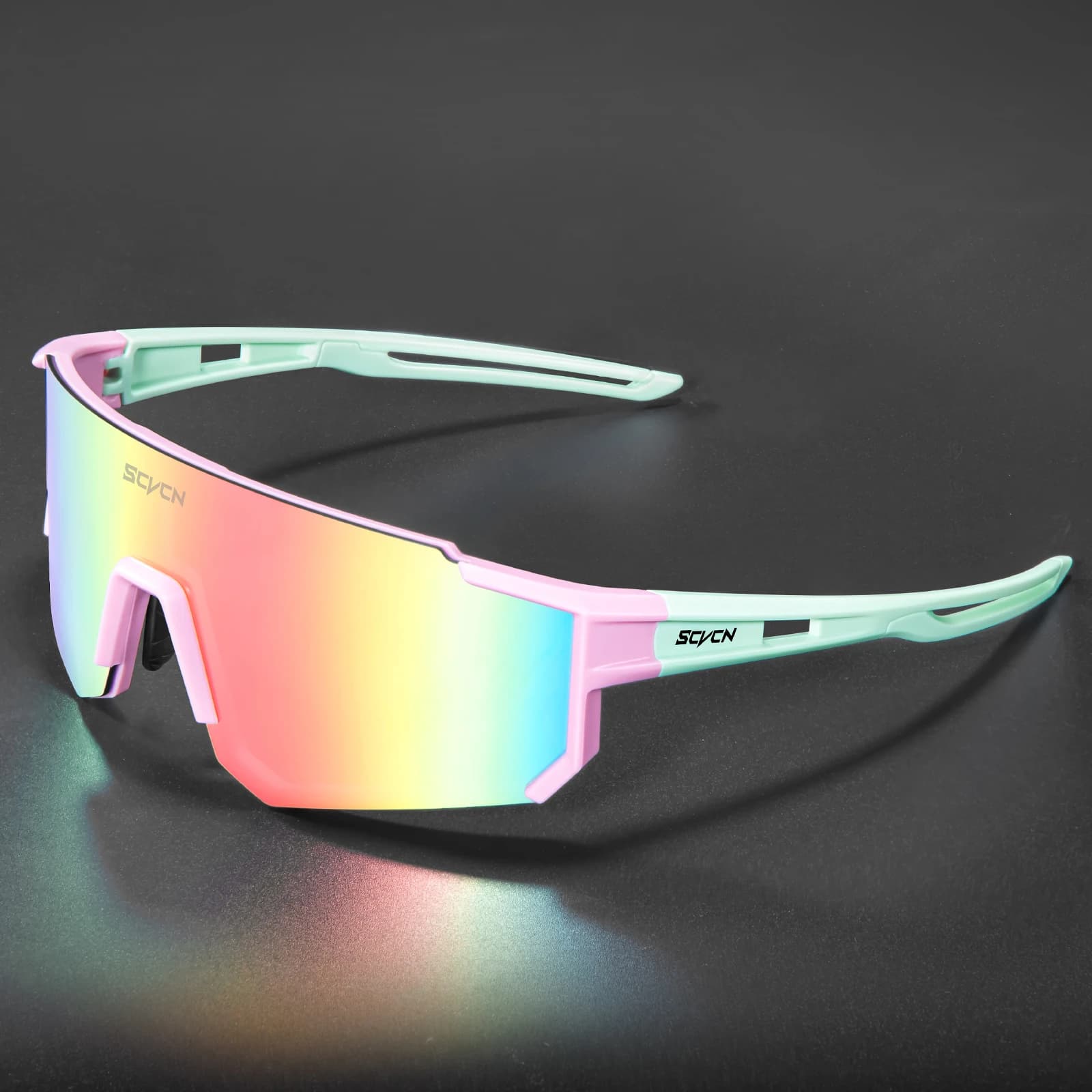 SCVEN New Outdoor Cycling Sunglasses Man Woman MTB Bike Guide Glasses Sports Climbing Protective Glasses Cycling Glasses UV400