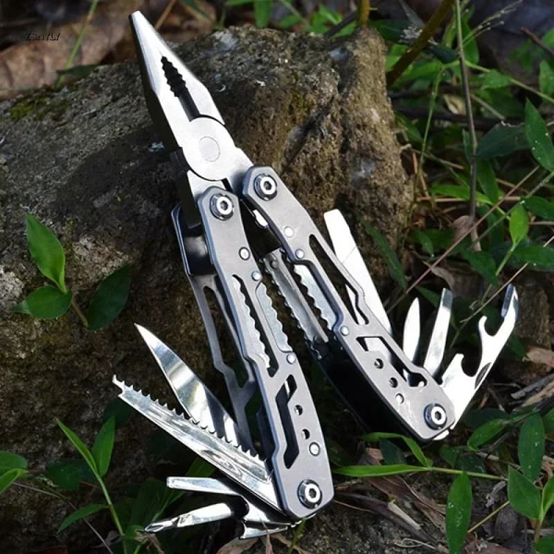 Pinze multifunzionali Pinze pieghevoli Pinze per coltelli tascabili multi-strumento Pinze pieghevoli portatili per esterni Strumenti di riparazione multiuso
