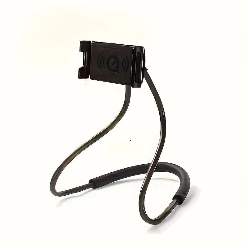 Supporto universale per smartphone, supporto per telefono sospeso al collo, supporto pigro flessibile Rotazione libera fai-da-te con funzioni multiple