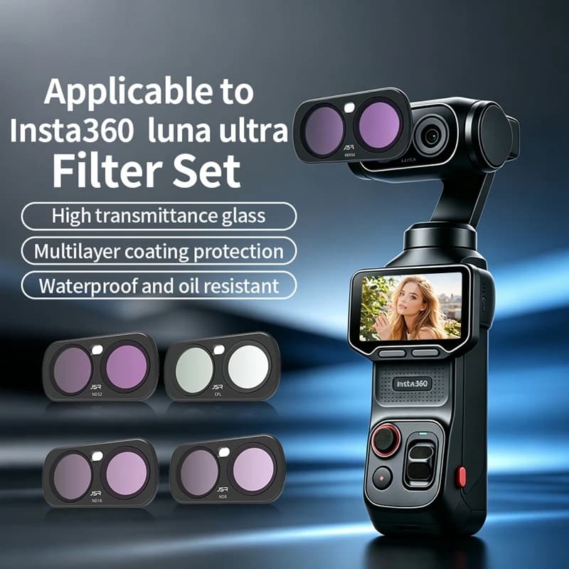 For Insta360 Luna Ultra Camera Magnetic Filters ND8/16/32/64 Dimming CPL Black Mist NIGHT STAR UV Protection Filters Accessories