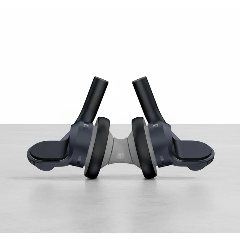 Double Wheel Ab Roller with Elbow Support - Automatic Bounce Core Trainer for Gym Training at Home, Men and Women