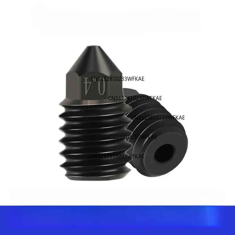 High Quality 3D Printer Accessories Bambu Lab X1C/P1PS Hardened Steel Nozzle 2.0 Wear Resistant Nozzle