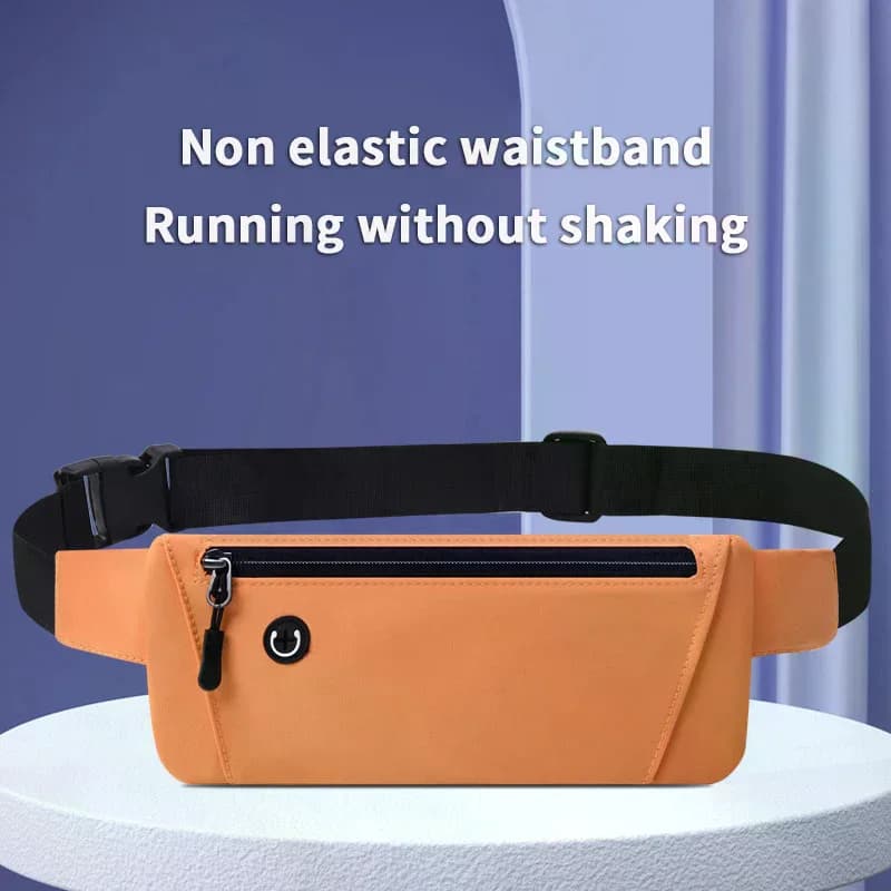 Mobile bag for active people; Unisex strap with adjustable belt; Suitable for running and sports