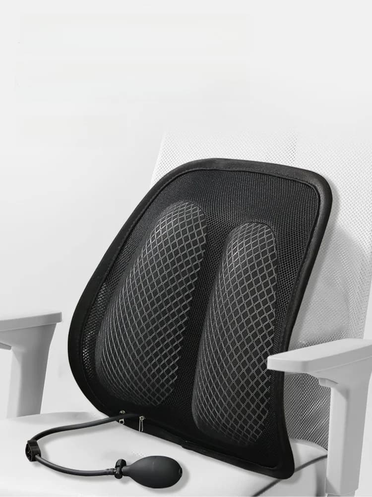 Cuscino di Supporto Lombare per Sedia da Ufficio, Cuscino per Sedia, Supporto Lombare per Auto, Moderno e Semplice, con Anima in Fibra di Poliestere