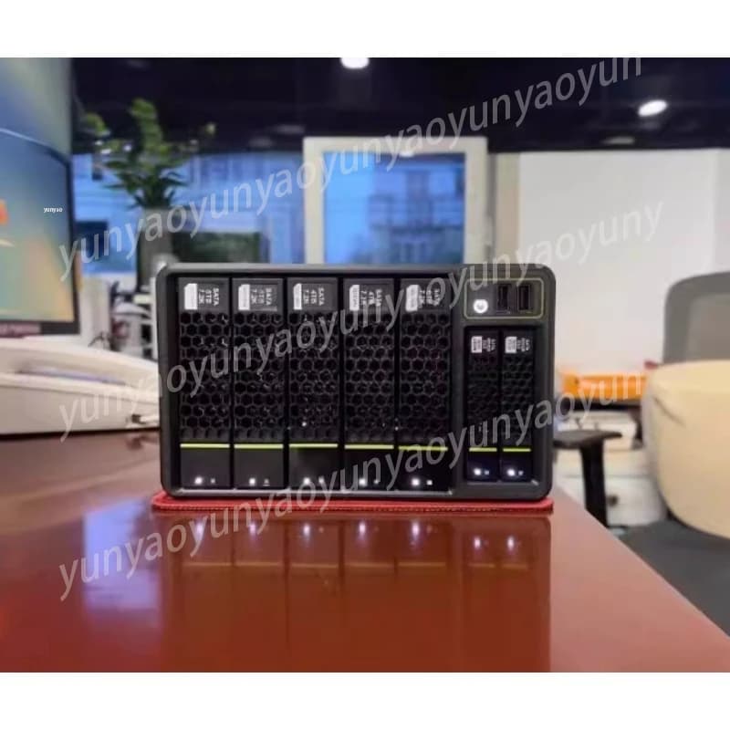 Chassis NAS Personalizzato a 5 Dischi in Lega di Alluminio - Case per Archiviazione di Rete Domestica, Durevole, Rapida Dissipazione del Calore, Backup Dati Domestico