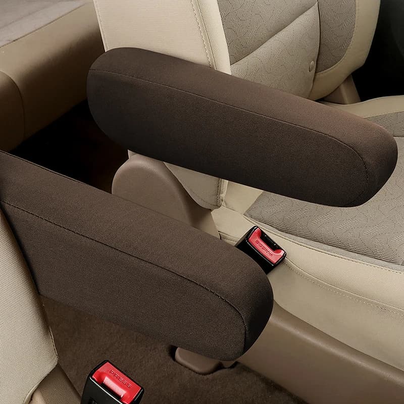 Universal car seat armrest cover, soft and comfortable, elastic fabric, for interior car, for armrest, dustproof, for armrest