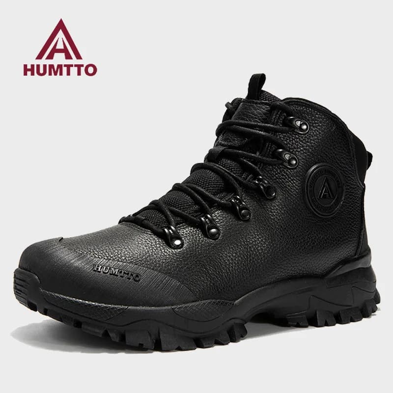 HUMTTO Scarpe da trekking Uomo Caviglia da caccia all'aperto Stivali tattici Scarpe da arrampicata sportive Stivali da neve Calde scarpe da trekking da donna Sneaker