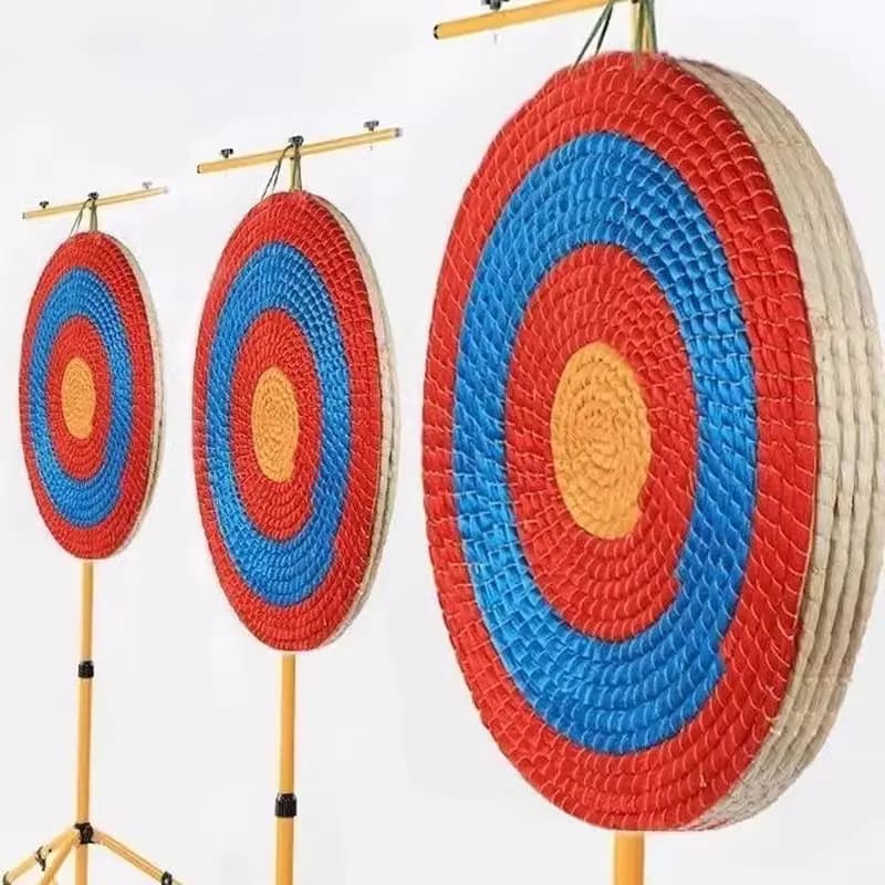 Traditional Outdoor Stand Targets are Easy to Stretch and Thicken For Archery Arrows