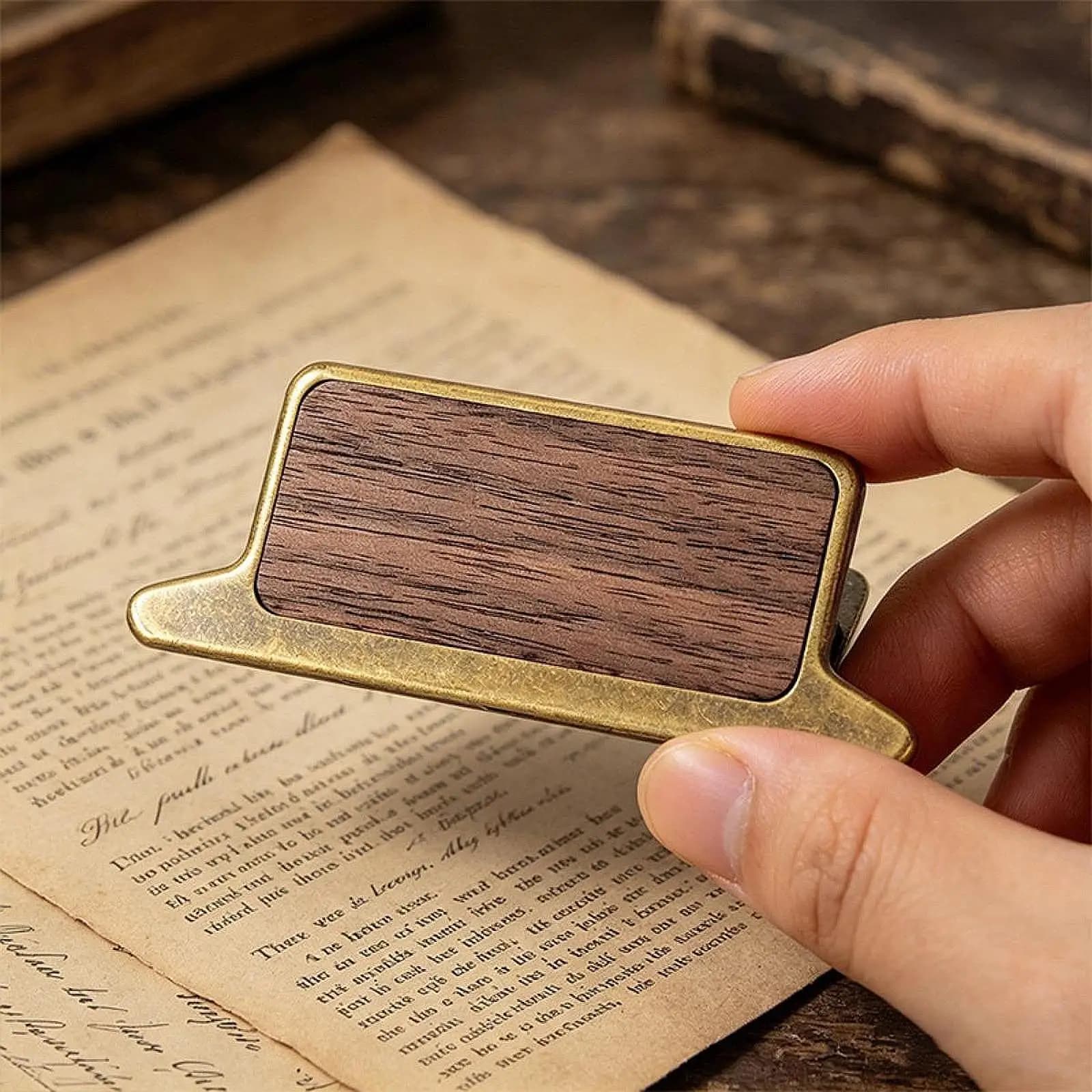 Clip Decorativa Vintage per Carta, Regalo di Compleanno, Fermaglio per Pagine di Diari, Clip per Quaderni da Viaggio, per Sketchbook, Documenti e Agende