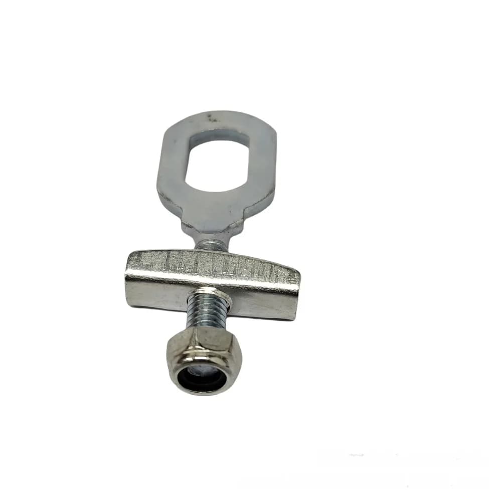 Tendicatena per Bici Elettrica e Scooter, Asse Posteriore in Acciaio ad Alta Resistenza, Supporto Asse Motore 14mm, 0.02kg