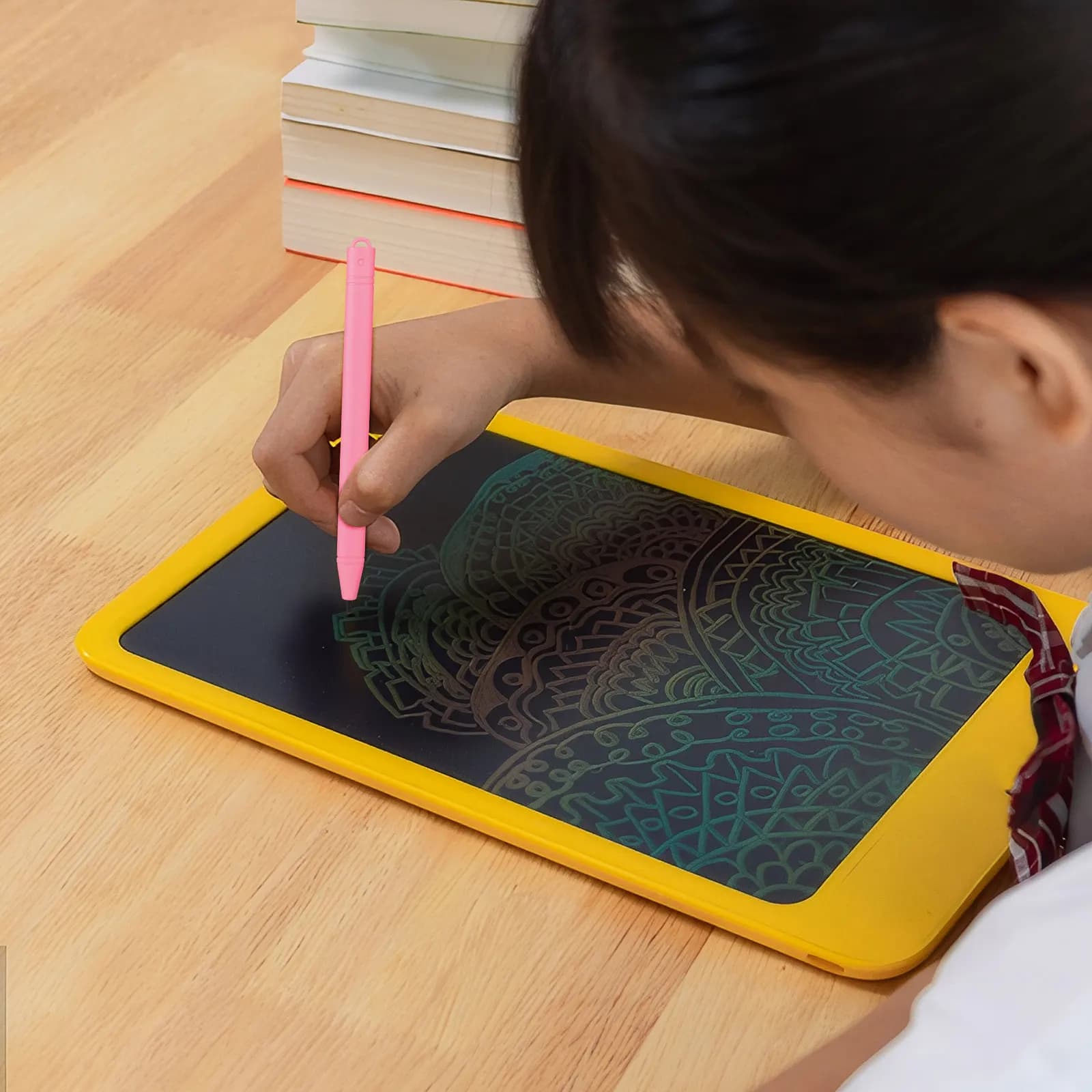 6 pezzi di tablet per scrittura a mano, penne da disegno riutilizzabili ad alta precisione, lavagne LCD per scrittura digitale per bambini e adulti