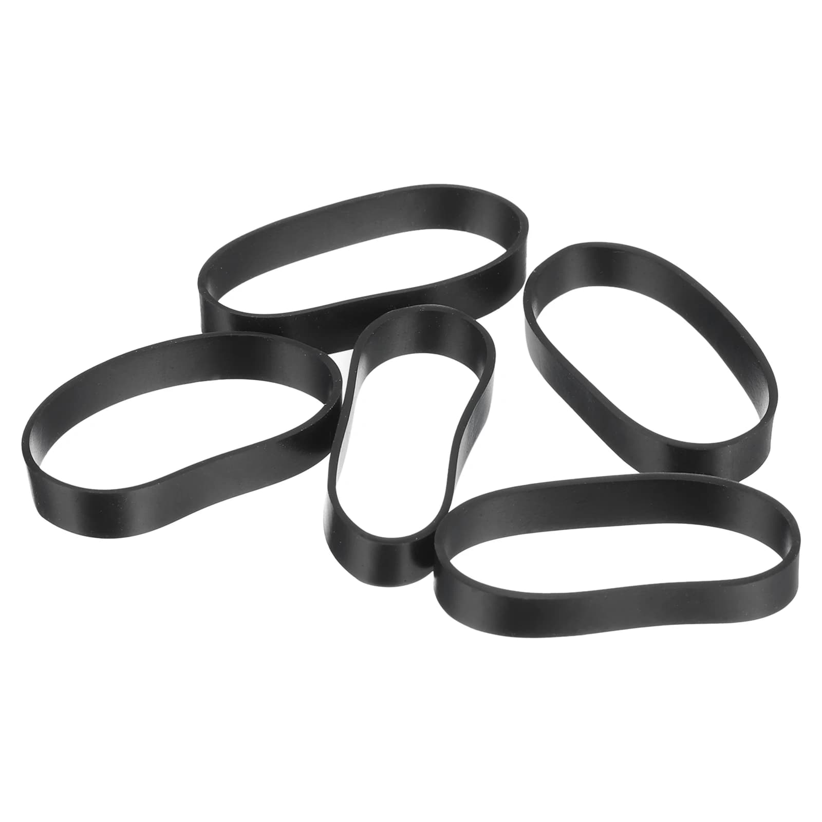 30/50/100 pezzi elastici anelli fascette per cavi elastici in silicone forti elastici antiscivolo per avvolgere i cavi involucri del sacchetto