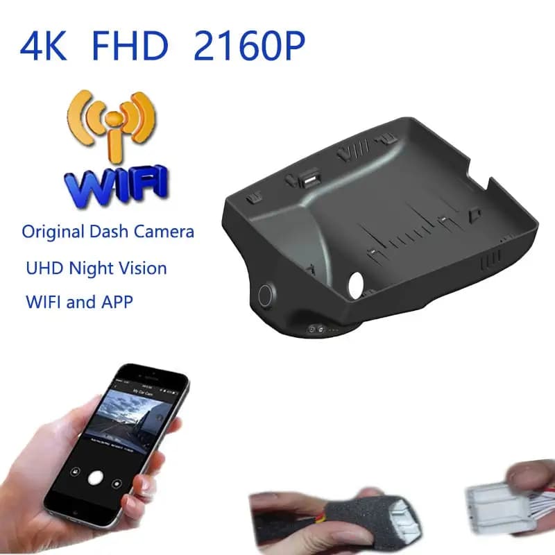 4K Plug And Play Car Video Wifi DVR Dash Camera for Toyota IA5 2019 2020 2021 Trumpchi Aion s Dashcam