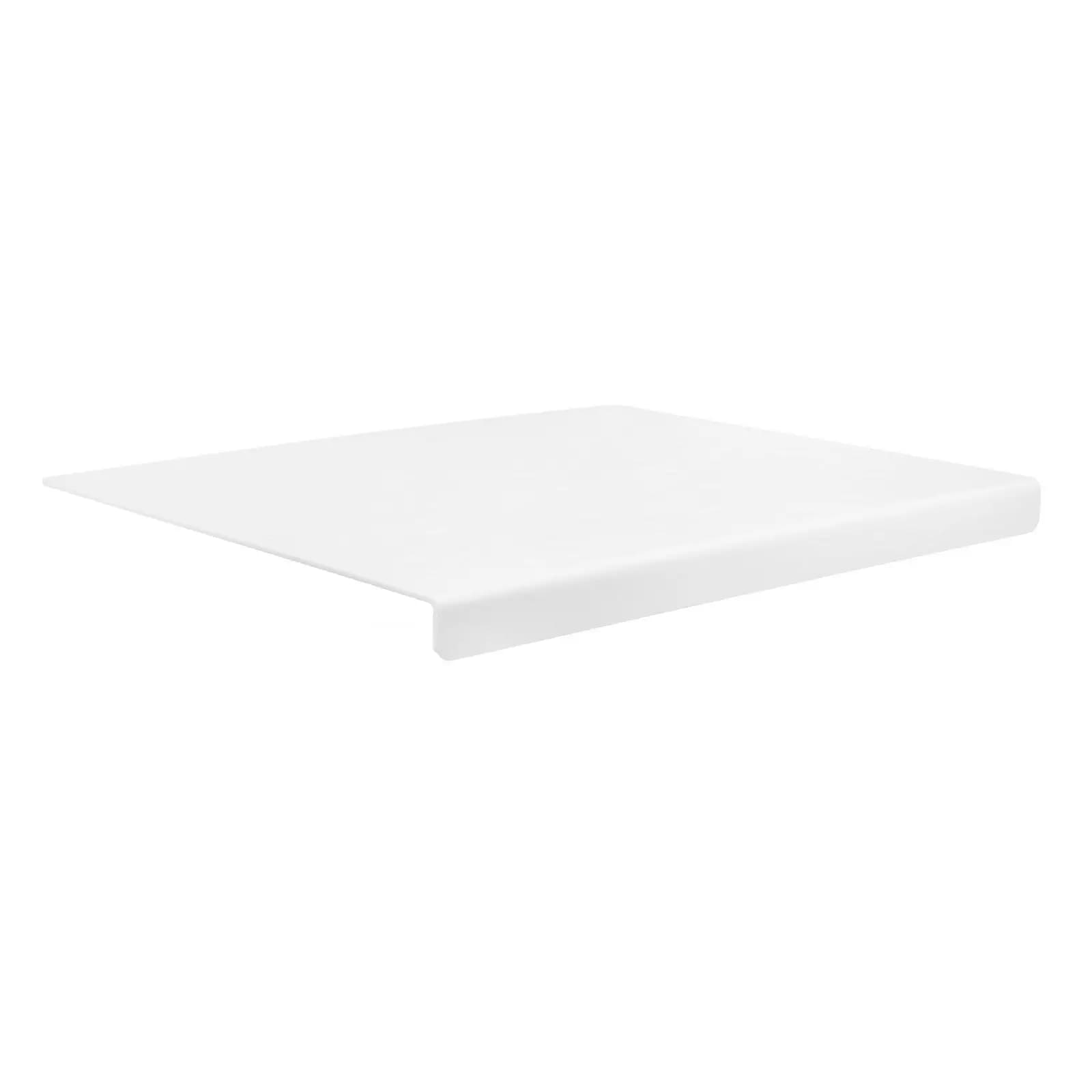 Tagliere in Acrilico Spesso 42,5x32,5cm 3Cm Trasparente Antiscivolo per Frutta Verdura Carne Formaggio