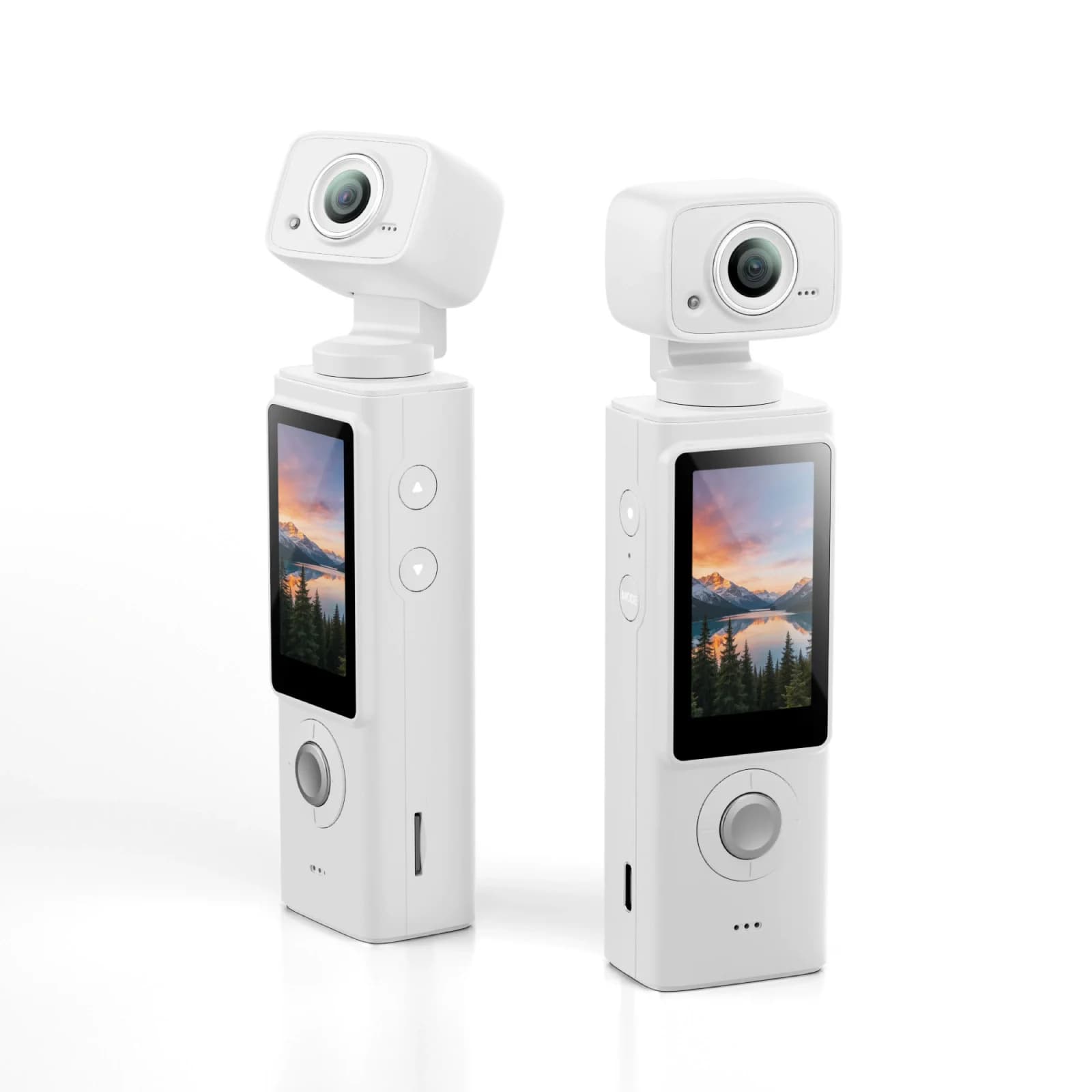 New A20 Auto Focus Gimbal Stabilizer Driver 2K Wifi Sports Pocket Camera Digital Action Camera For Vlogging Recorder