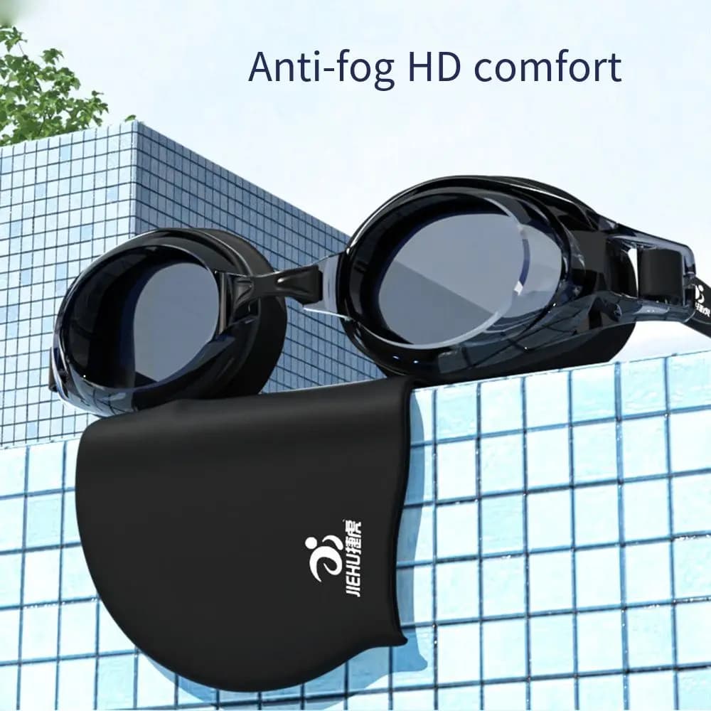 Anti-fog swimwear Silicone mirror frame Swimwear for immersion quickly adjustable Clear vision No loss