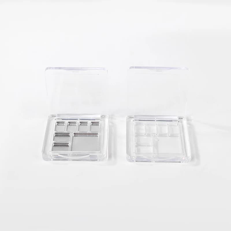 Box of Shadows Empty Makeup Lipstick Blush Container Fard Pan Case DIY Shade Tray Reusable Pan Pigment Pressed