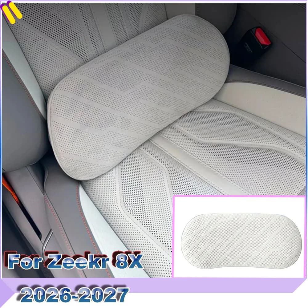 For Zeekr 7X 8X 9X 2026-2027 Car Neck Pillow Lumbar Cushion Soft Breathable Headrest Support Auto Interior Parts