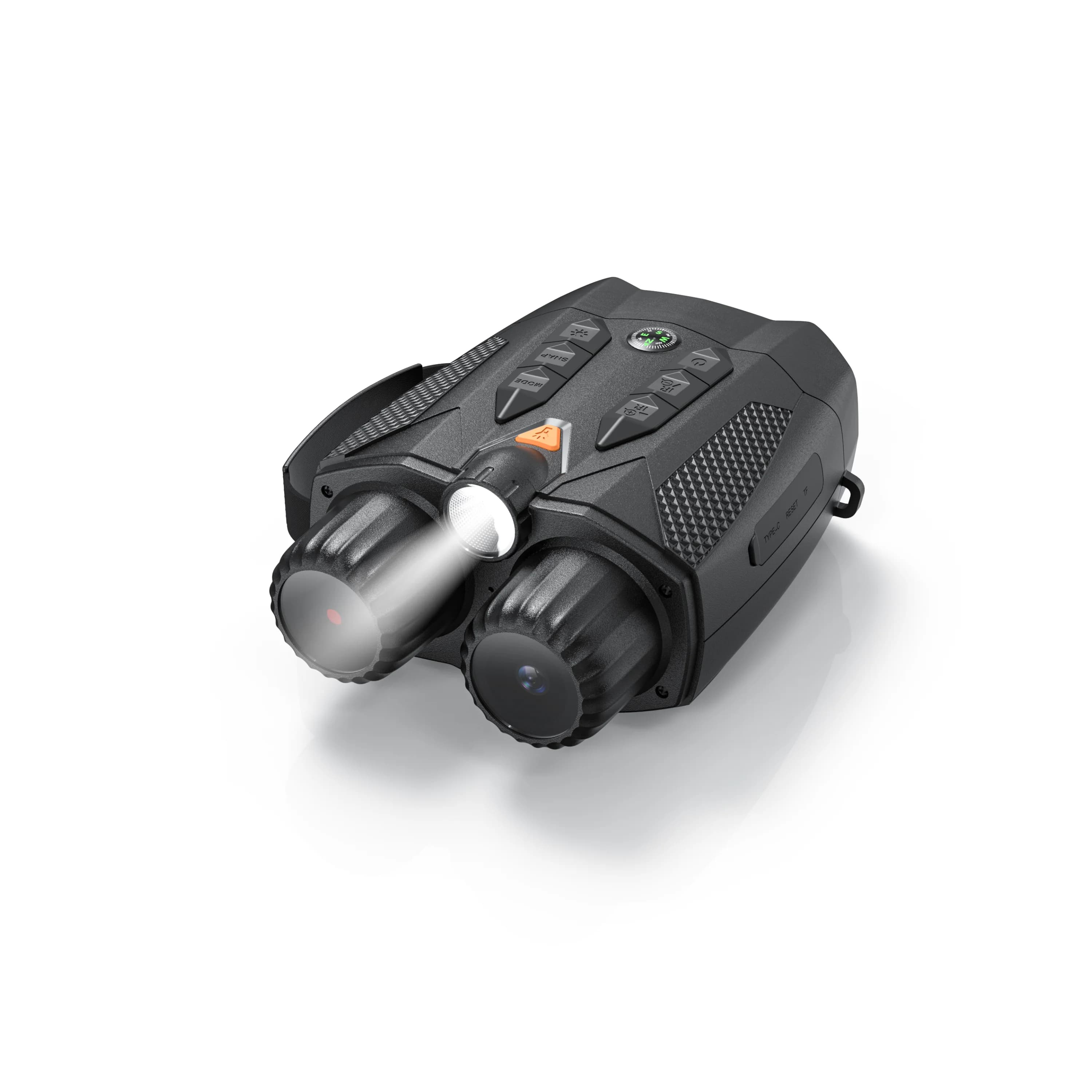 2025 Nuovo 800m Antishake 10X Fotocamera 1080P HD 5W Binocolo digitale per visione notturna a infrarossi Occhiali Scope per telescopio da caccia