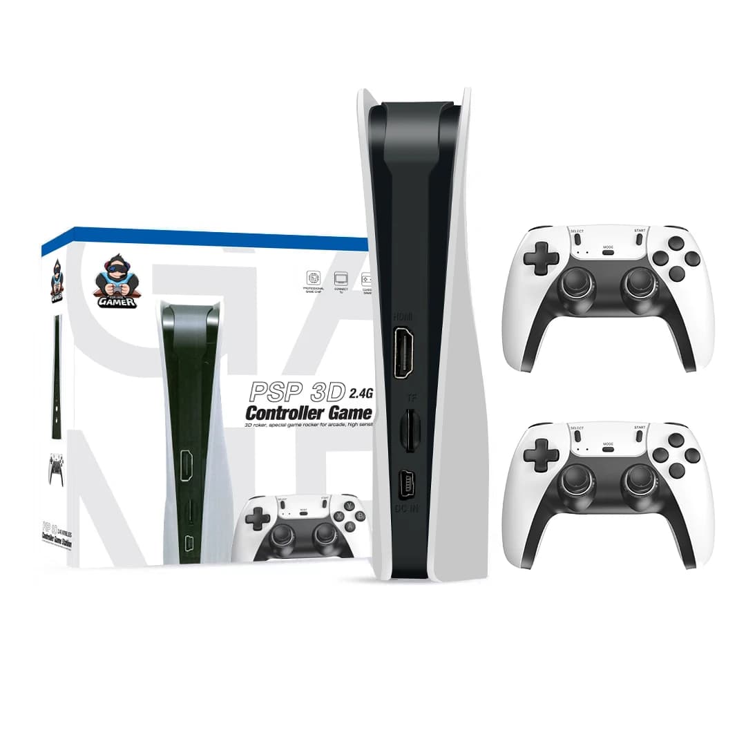 Nuova stick da gioco UHD 4K con oltre 45.000 giochi integrati e controller wireless, supporta oltre 40 emulatori, console di gioco TV FHD Plug and Play